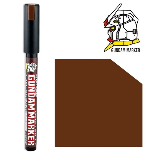 Gundam Marker Extra Thin Type Brown for Panel Lines - Gm-303