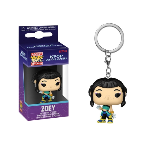 K-POP Demon Hunters Funko POP Ключодържател - Zoey