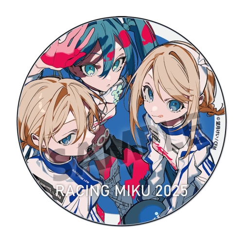 Racing Miku 2025 Acrylic Coaster - Rd.2 FUJI Ver. 