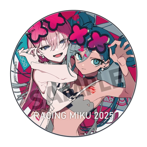 Racing Miku 2025 Акрилна Подложка за Чаша - Rd.3 SEPANG Ver.
