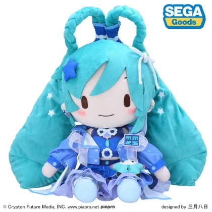 Character Vocal Series 01 fuwa petit Large Plush - Hatsune Miku Magical Mirai 2025