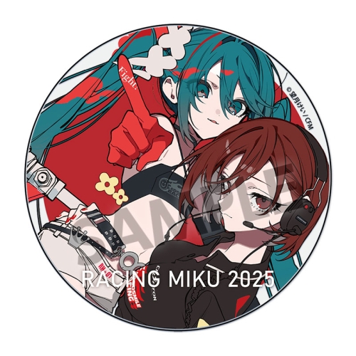 Racing Miku 2025 Acrylic Coaster - Rd.6 SUGO