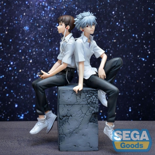 Rebuild of Evangelion Колекционерска Фигурка - Shinji Version Shinji & Kaworu Luminasta: New Theatrical Edition Kaworu Ver.