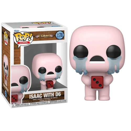 Binding of Isaac Rebirth Pop! Animation Vinyl Figure Isaac with D6 #1178