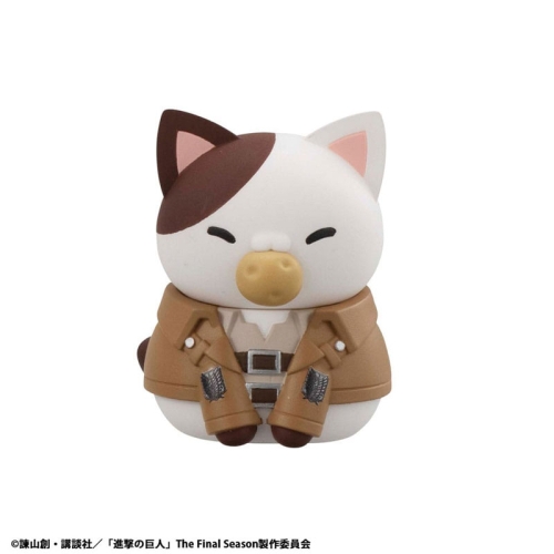 Attack on Titan Mega Cat Project Attack on Tinyan Фигурка Късметче - Gathering Scout Regiment danyan!