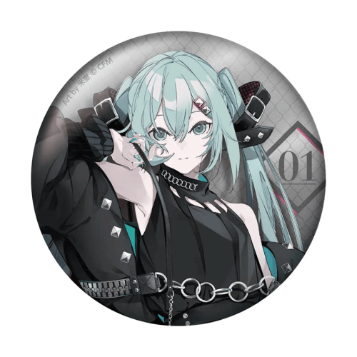 Hatsune Miku x SOLWA Металик Значка Art by Yonemuro - Vocaloid