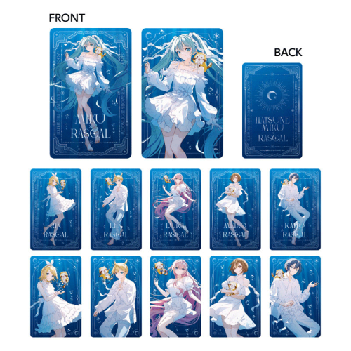 Hatsune Miku x "Rascal the Raccoon" 2025 Aurora Колекционерски Карти - Kirakira Card - Различни Варианти