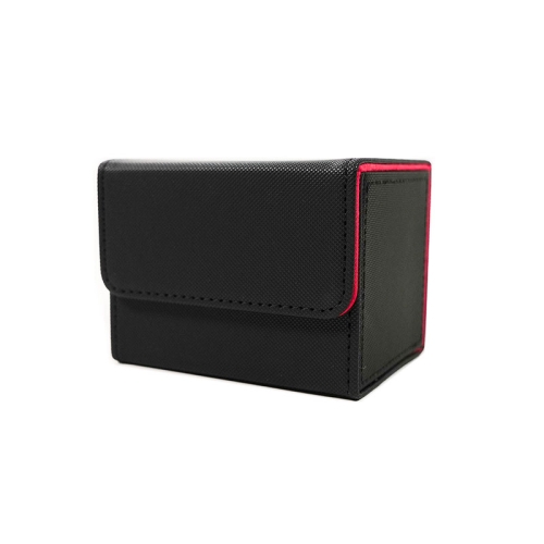 TCG Card Storage Box - Gray/Red