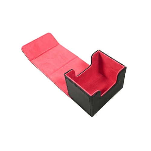 TCG Card Storage Box - Gray/Red