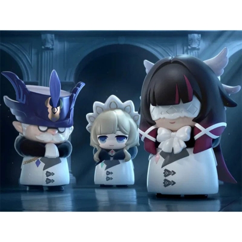 Genshin Impact PVC Figures Fatui Harbingers Chibi Design Blind Box