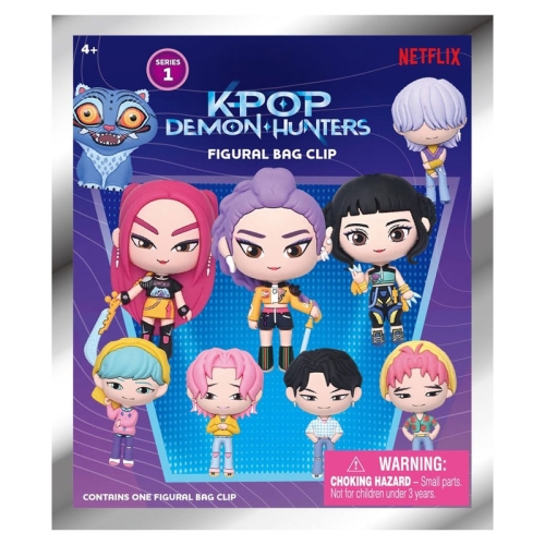 K-Pop Demon Hunter 3D Ключодържател Късмет - Series 1