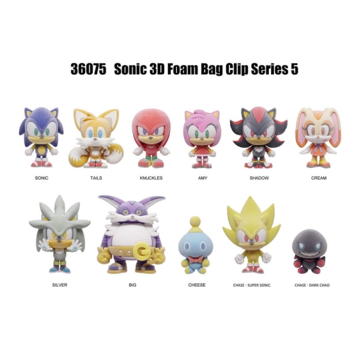 Sonic the Hedgehog 3D Ключодържател Късмет - Flocking Series 5