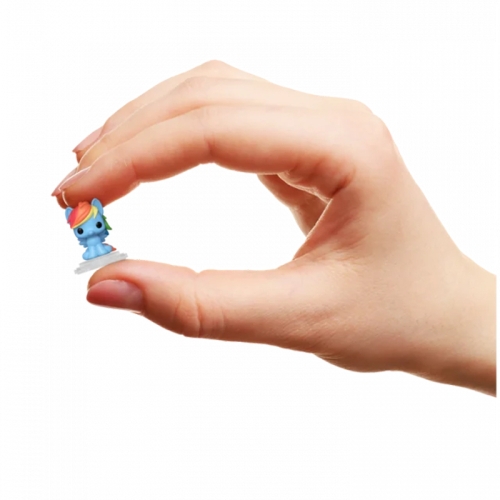 My Little Pony Bitty POP! Bitty Bot Cartoon Комплект Фигурки - Rainbow Dash, Sweetie Belle, Applejack, Spike