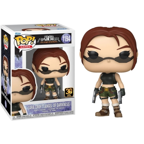 Lara Croft Tomb Raider The Angel of Darkness Funko POP Vinyl Колекционерска Фигурка - Lara Croft (Angel of Darkness) #1194
