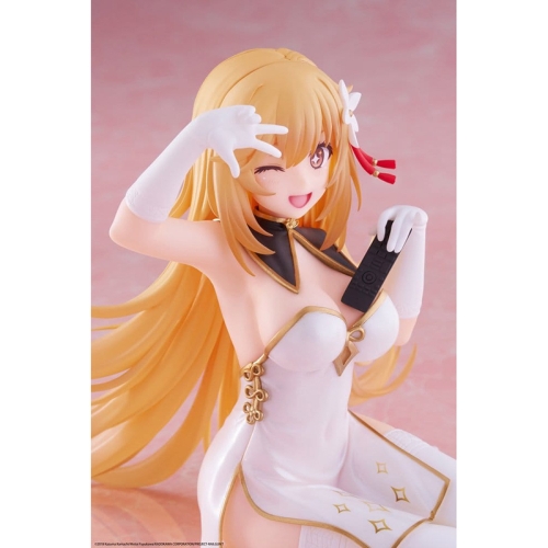 A Certain Scientific Railgun Колекционерска Фигурка - Desktop Cute Figure Misaki Shokuho Chinese Dress Ver. 