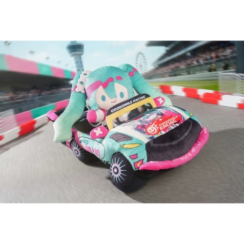 Vocaloid GT Project Голяма Плюшена Играчка - Hatsune Miku Racing Ver. 2025