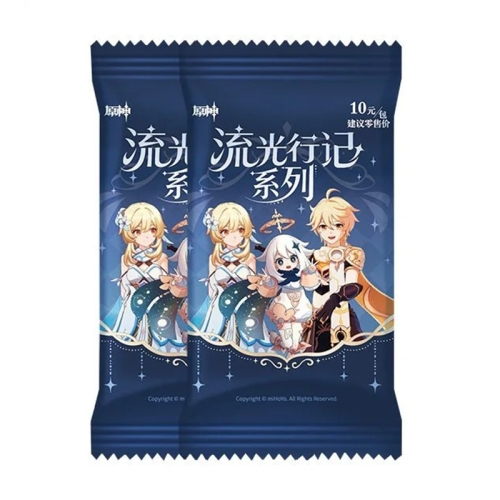 PRE-ORDER: Genshin Impact: Trading Card Game Бустер Пакет - Journey of Light Series (Chinese)