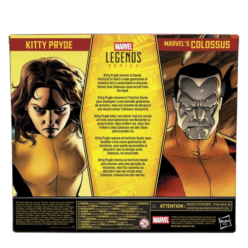 Astonishing X-Men Marvel Legends Action Figure 2-Pack Kitty Pryde & Marvel's Colossus 15 cm
