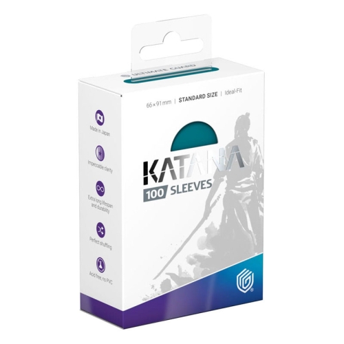 Ultimate Guard - Протектор за карти Стандартни Katana - Great Wave 100 броя