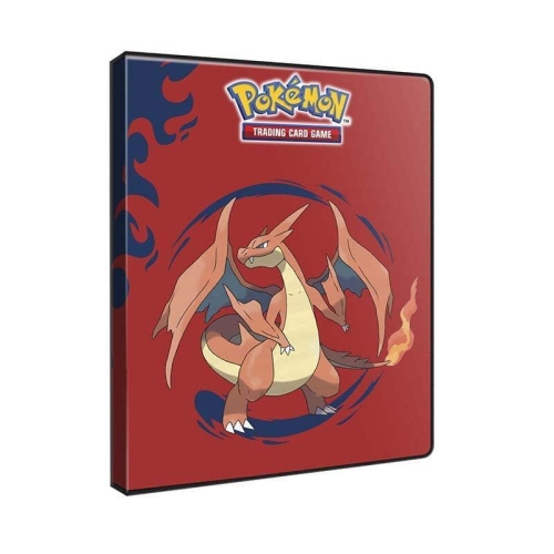 Pokemon TCG: 4-Pocket Албум за карти - Mega Charizard X and Mega Charizard
