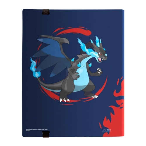 Pokemon TCG A4 - PRO-Binder 9-Pocket Албум/Портфолио за карти - Mega Charizard X and Mega Charizard Y