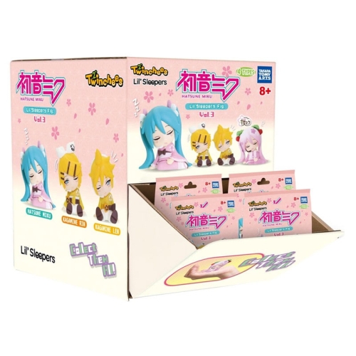 Hatsune Miku Twinchees Mini Figures Lil' Sleepers Wave 3 5 cm Blind Pack