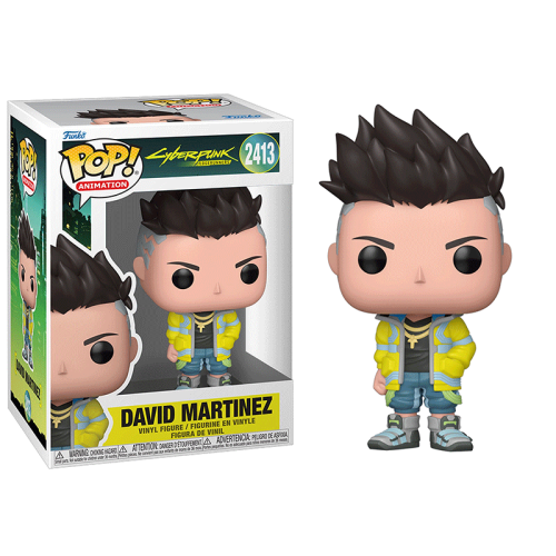 Cyberpunk Edgerunners POP! Animation Vinyl Figures David Martinez #2413