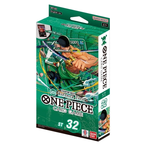 One Piece Card Game ST32 - Стартово Тесте - Roronoa Zoro