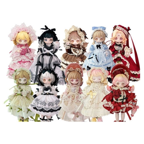 Original Character Trading Figures 8-Pack Vintage Treasures - Antique Gift Box 18 cm