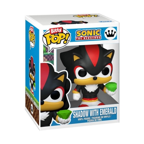 Sonic The Hedgehog Bitty POP! Bitty Комплект Фигурки - Shadow with Emerald, Rouge, Neo Metal Sonic, Silver