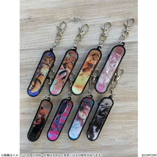 Street Fighter 6 Ключодържател Finger Skateboard - Collection vol. 1 - Асортимент
