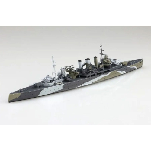 Model Kit Модел за Сглобяване - Royal Navy Heavy Cruiser Kent 1/700