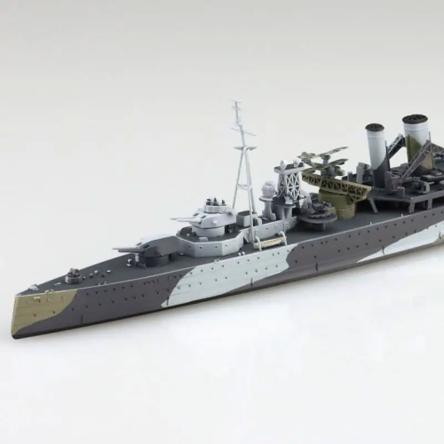 Model Kit Модел за Сглобяване - Royal Navy Heavy Cruiser Kent 1/700