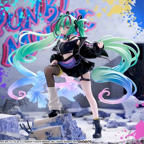 PRE-ORDER: Character Vocal Series 01: Hatsune Miku FIGURIZMa PVC Statue Hatsune Miku Punk! 23 cm