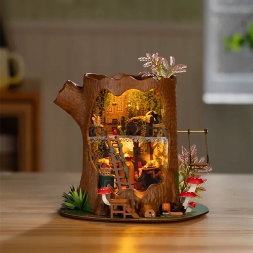 Robotime DIY Модел за Сглобяване - Fairytale Tree House