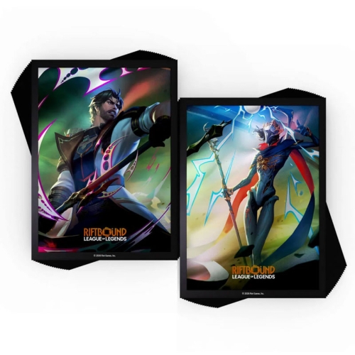 Riftbound: League of Legends Sleeves Standard Size - Vendetta - Jayce vs Viktor (100 Sleeves)