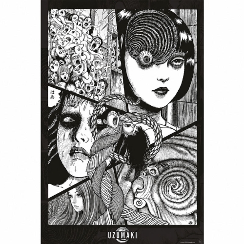 Junji Ito: Голям Плакат - MIX - Uzumaki