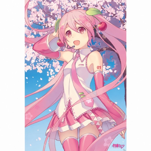 Hatsune Miku: Голям Плакат - Sakura Miku, Cherry Blossom