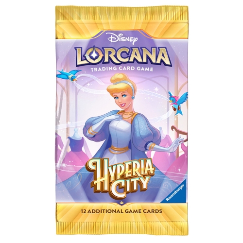 PRE-ORDER: Disney Lorcana TCG Hyperia City - Бустер Пакет