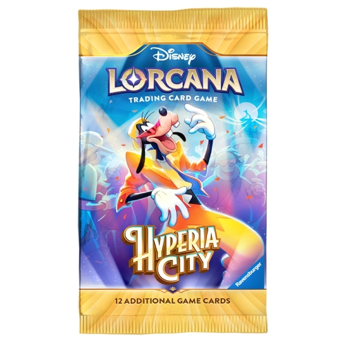 PRE-ORDER: Disney Lorcana TCG Hyperia City - Бустер Пакет