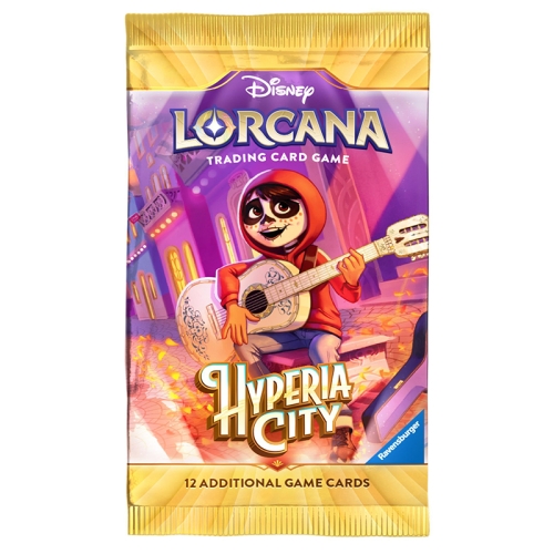 PRE-ORDER: Disney Lorcana TCG Hyperia City - Бустер Пакет