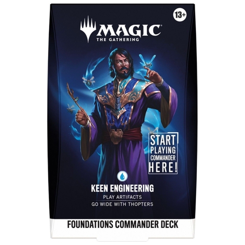 PRE-ORDER: Magic the Gathering: Foundations Commander Тесте - Keen Engineering 