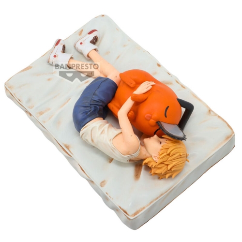 Chainsaw Man Break Time Collection figure - Denji & Pochita 14cm