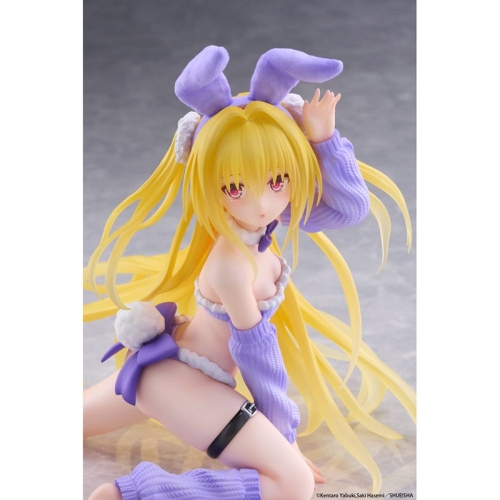 PRE-ORDER: To Love-Ru Darkness MOFLOCK Колекционерска Фигурка - Golden Darkness (Fluffy Bunny Ver.)