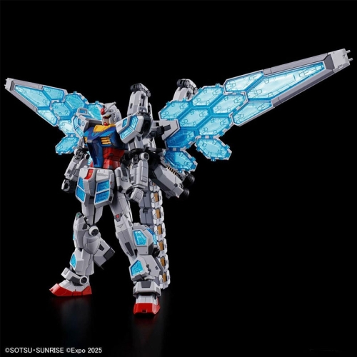 (HG) Gundam Model Kit Екшън Фигурка - RX-78F00/E Gundam (EX-001 G.L.R.S.S. Feather Unit) 1/144