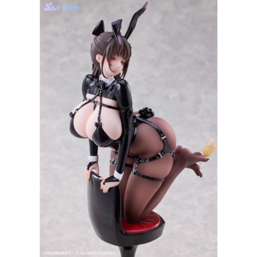 Original Character Колекционерска Фигурка - Champagne and Bunny Girl Rose Black Stocking Ver.