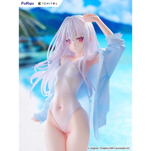 Mignon Works Tenitol Tall Колекционерска Фигурка - Shiro Swimsuit Ver.