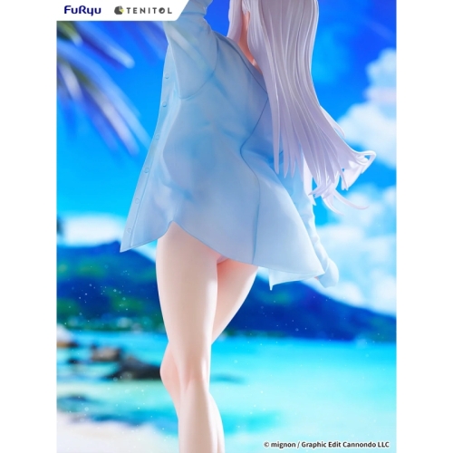 Mignon Works Tenitol Tall Колекционерска Фигурка - Shiro Swimsuit Ver.