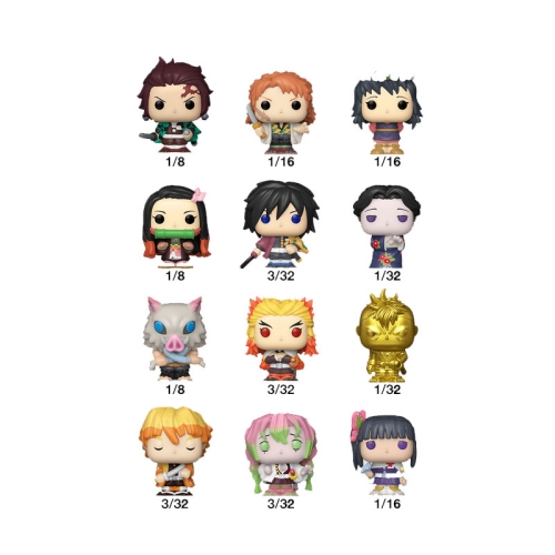 Demon Slayer: Kimetsu No Yaiba Bitty POP! Singles Фигурка Късметче 