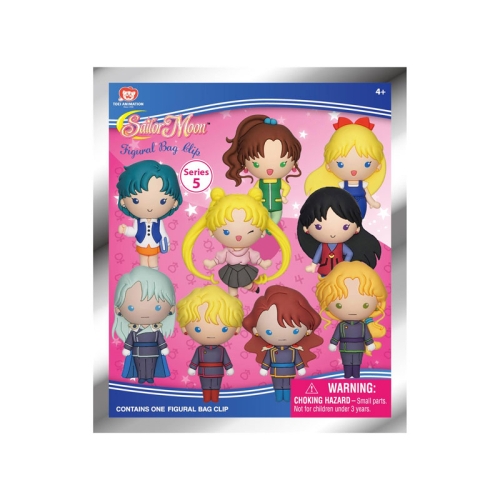 Sailor Moon 3D PVC Bag Clips Series 5